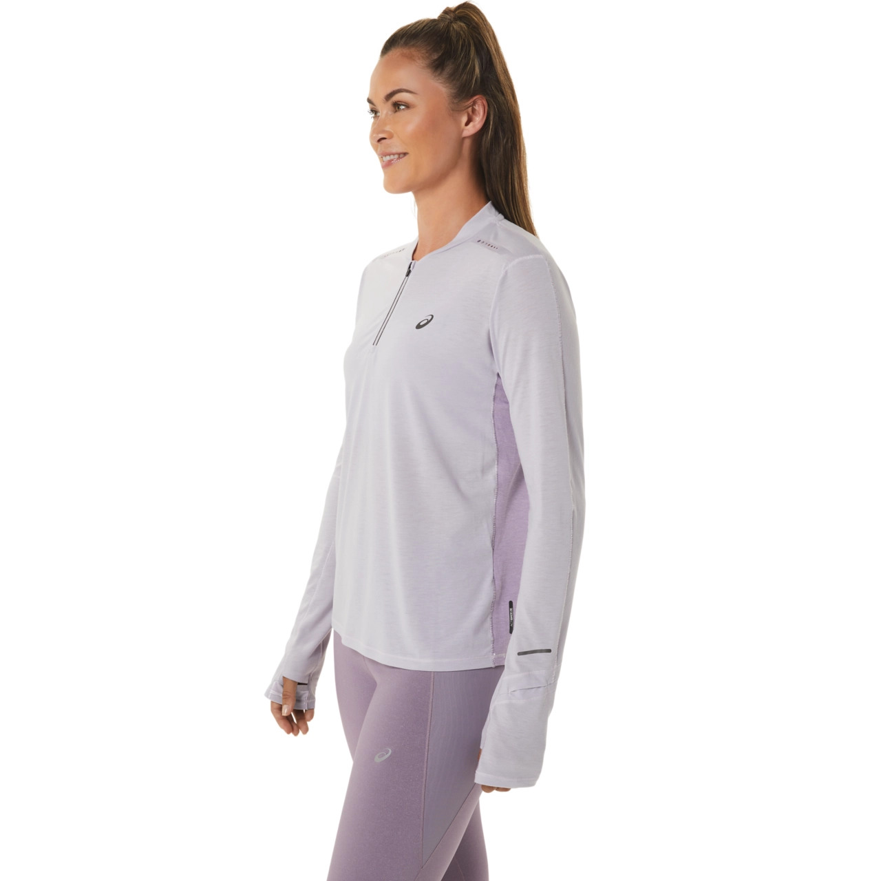 WOMEN'S METARUN 1/2 ZIP LONG SLEEVE TOP - 3