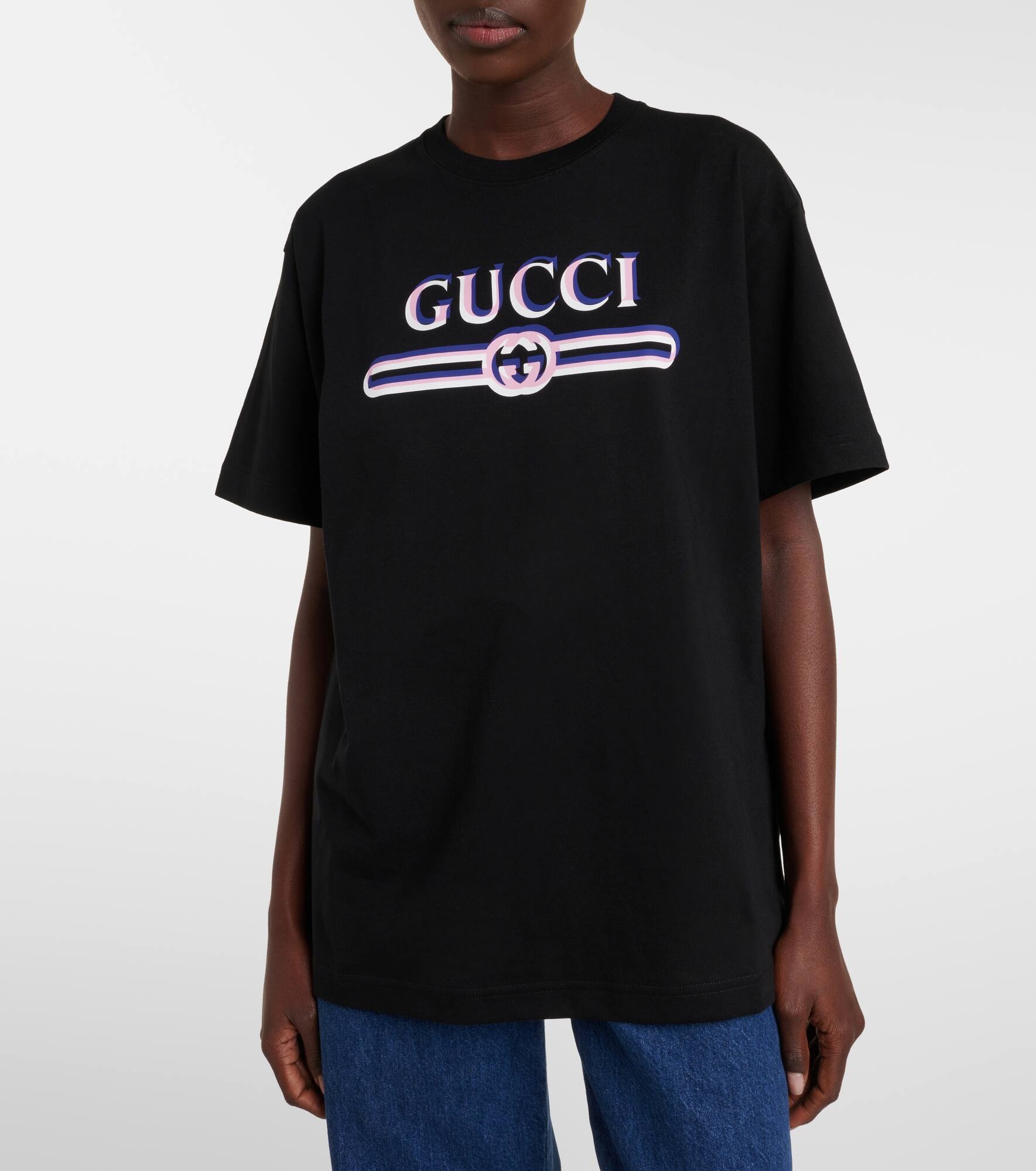 Printed cotton jersey T-shirt - 5