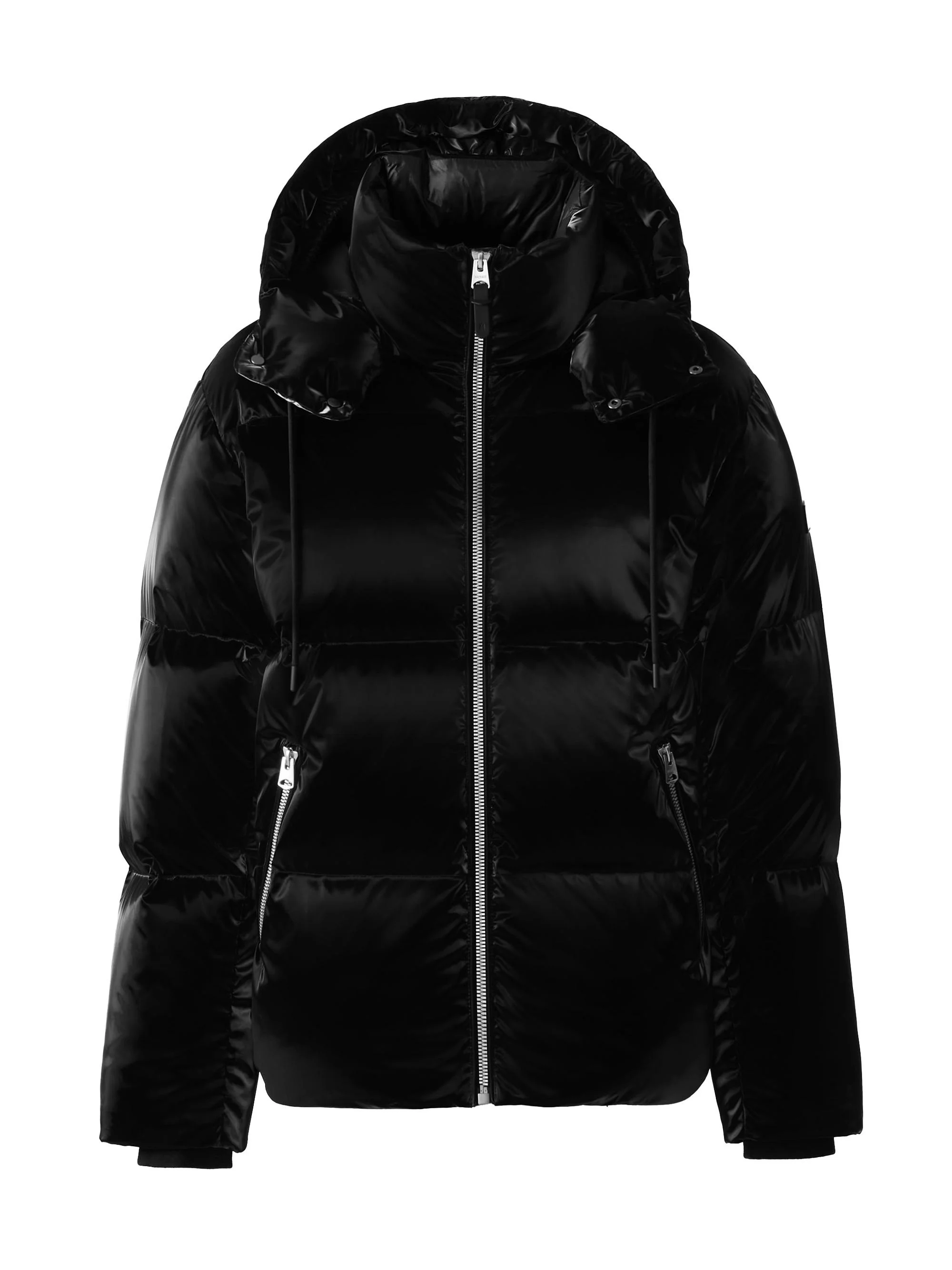 Men's Kent-GLO Hooded Puffer Jacket - Black - 1
