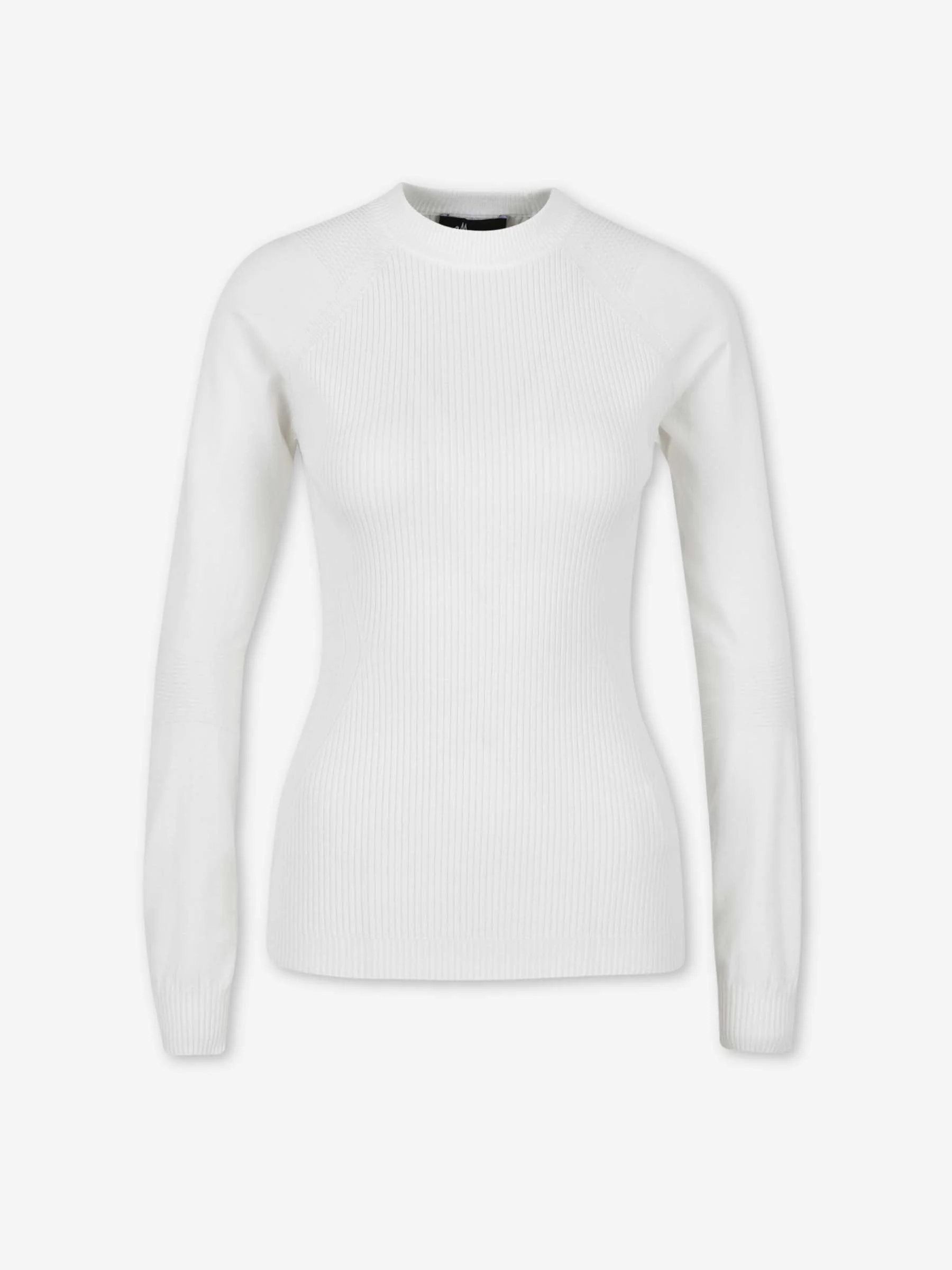 RIBBED KNIT SWEATER - 1