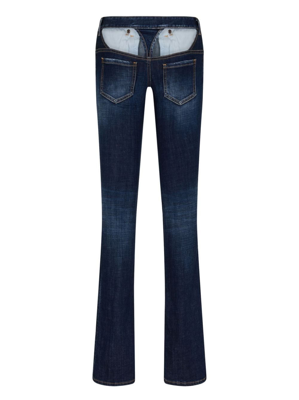 cut-out skinny jeans - 2