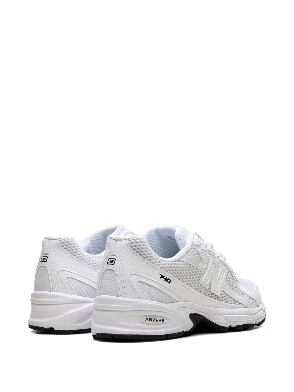 740 "Triple White" sneakers - 3