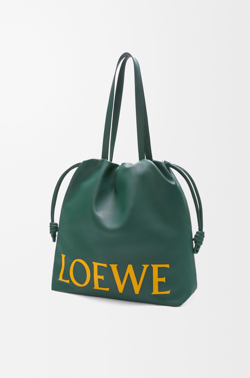 Loewe Flamenco logo tote in nappa calfskin outlook