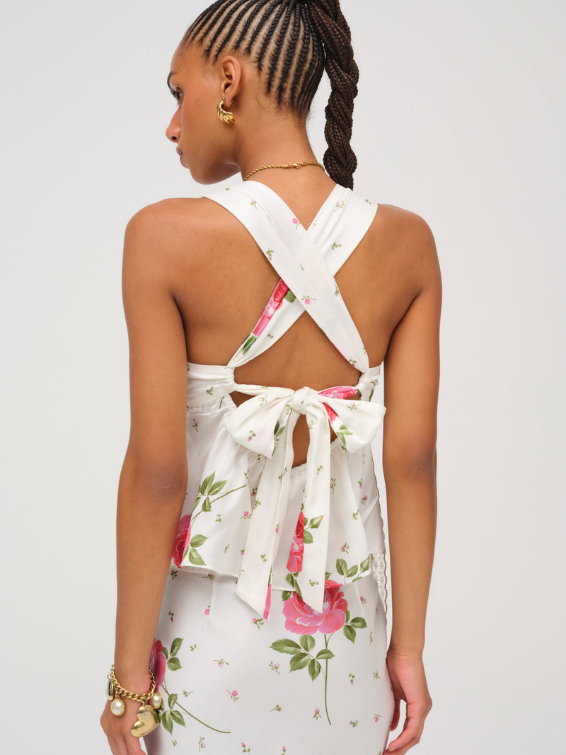 For Love & Lemons Rosebud Corset Top outlook