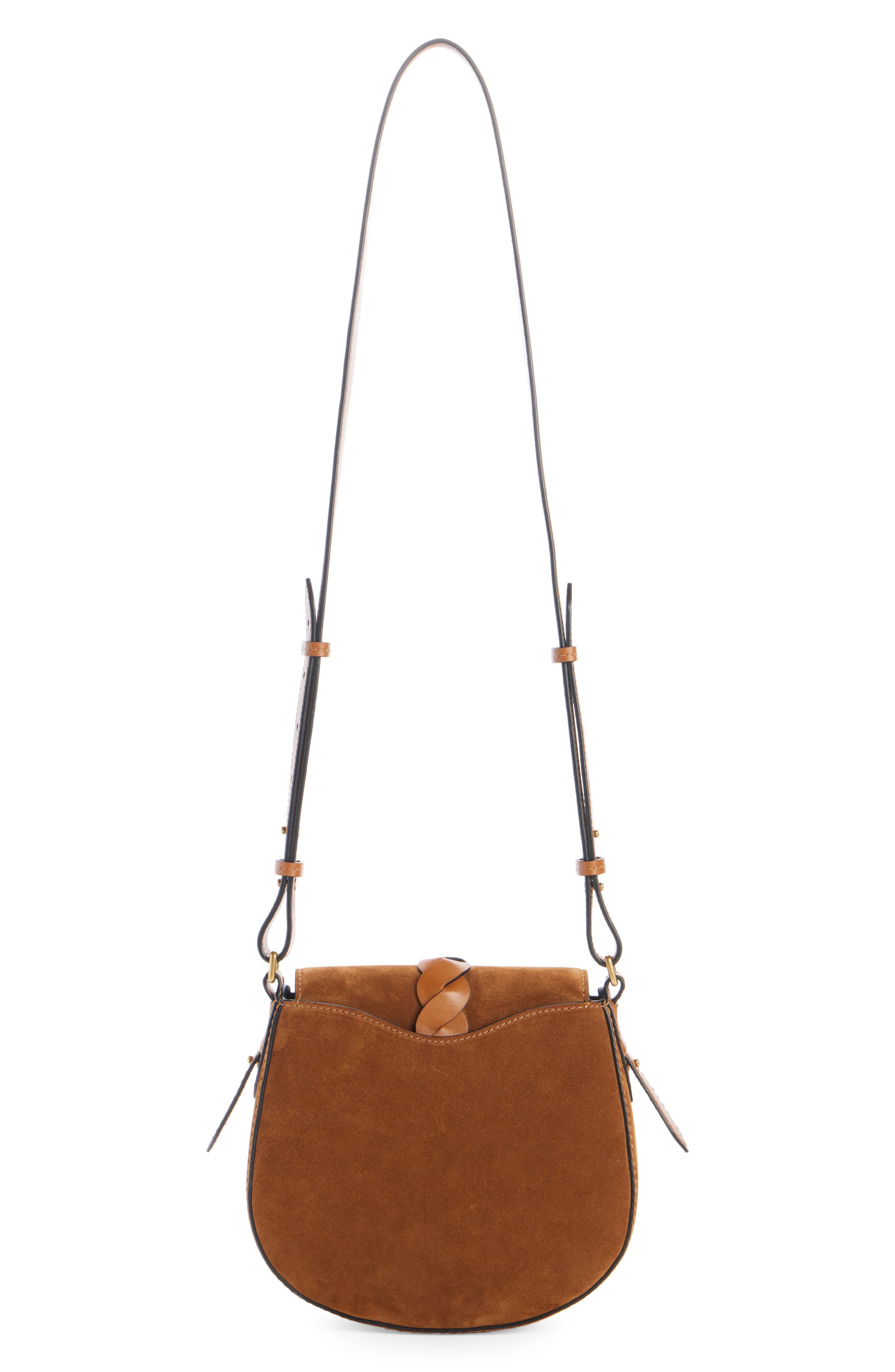 Isabel Marant Small Altay Suede Shoulder Bag in Cognac at Nordstrom - 4