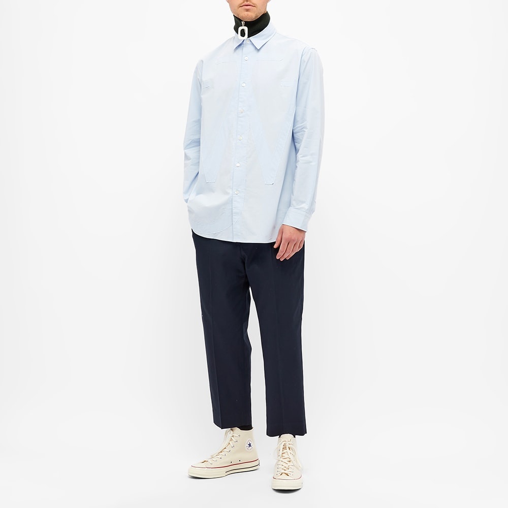 JW Anderson Relaxed Anchor Applique Shirt - 6