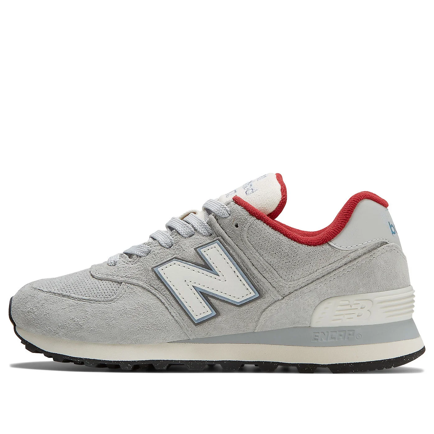 New Balance 574 Blue Varsity Red (W) - 1