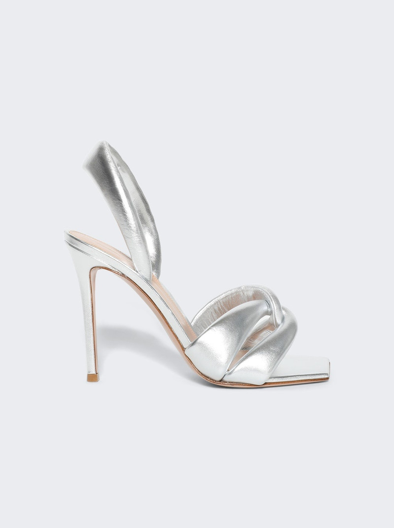Amour Stiletto Heel Silver 1