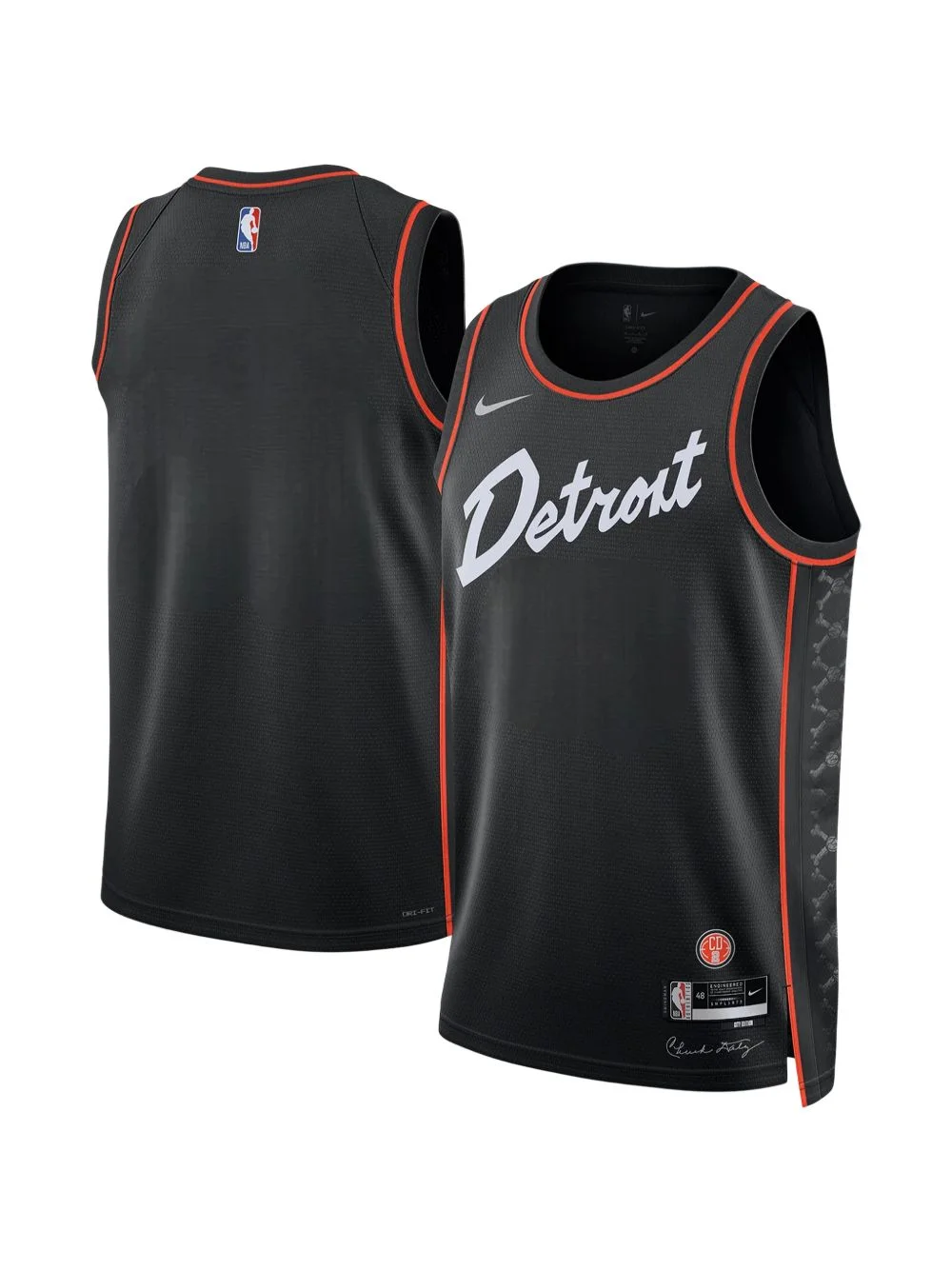x NBA Detroit Pistons 2023-2024 City Swingman jersey - 1