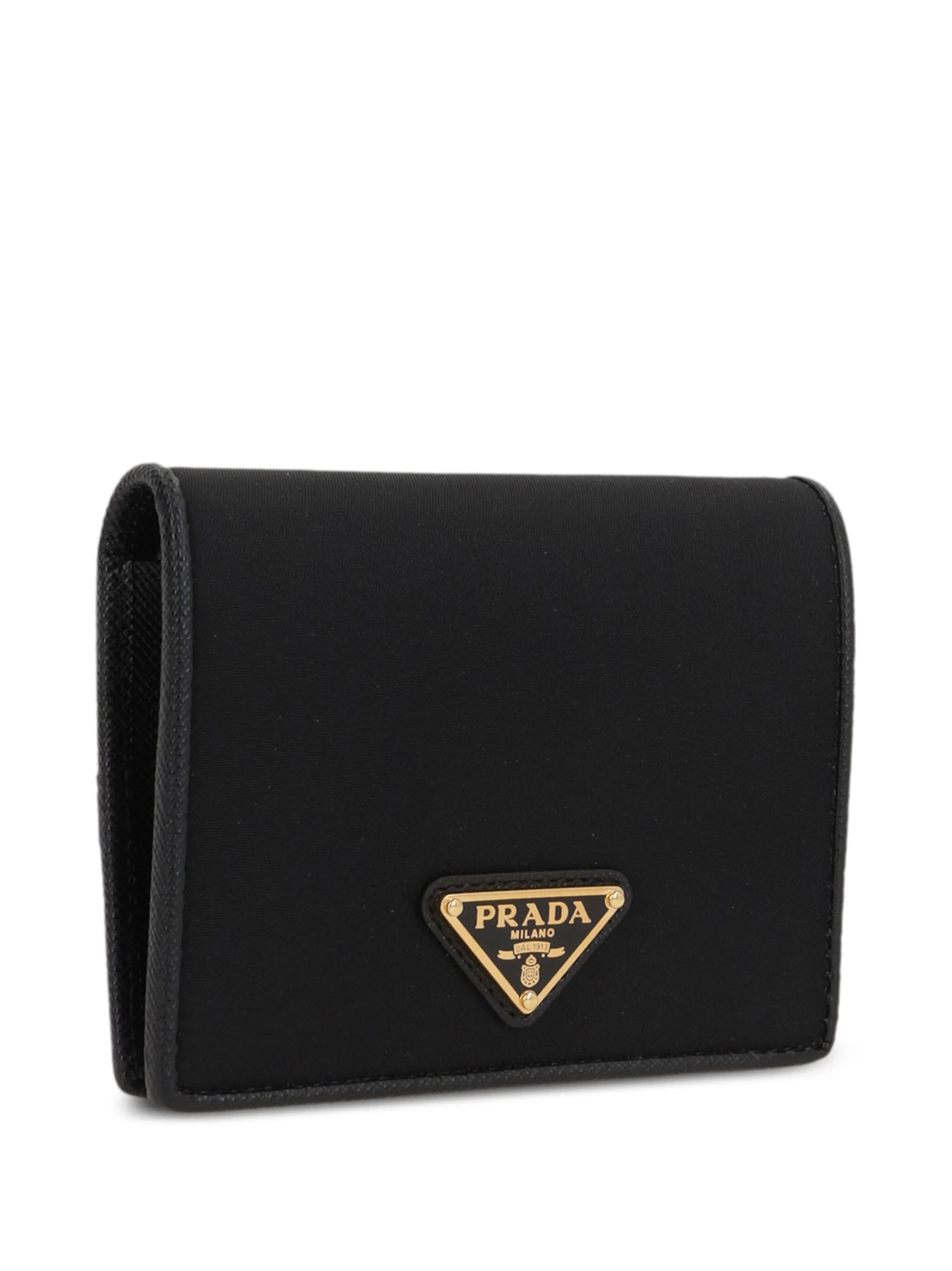 triangle logo bi-fold wallet - 3