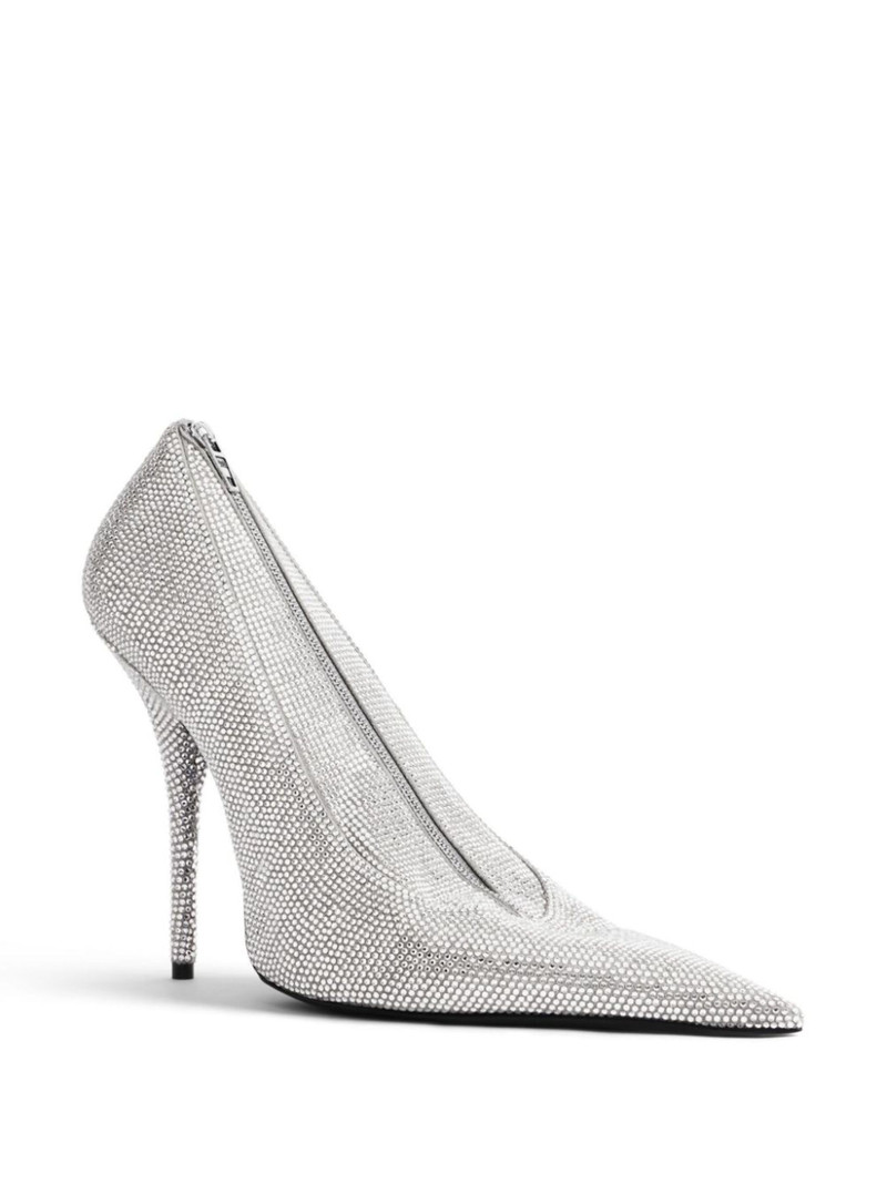 BALENCIAGA Shoe Knife leather clutch bag outlook