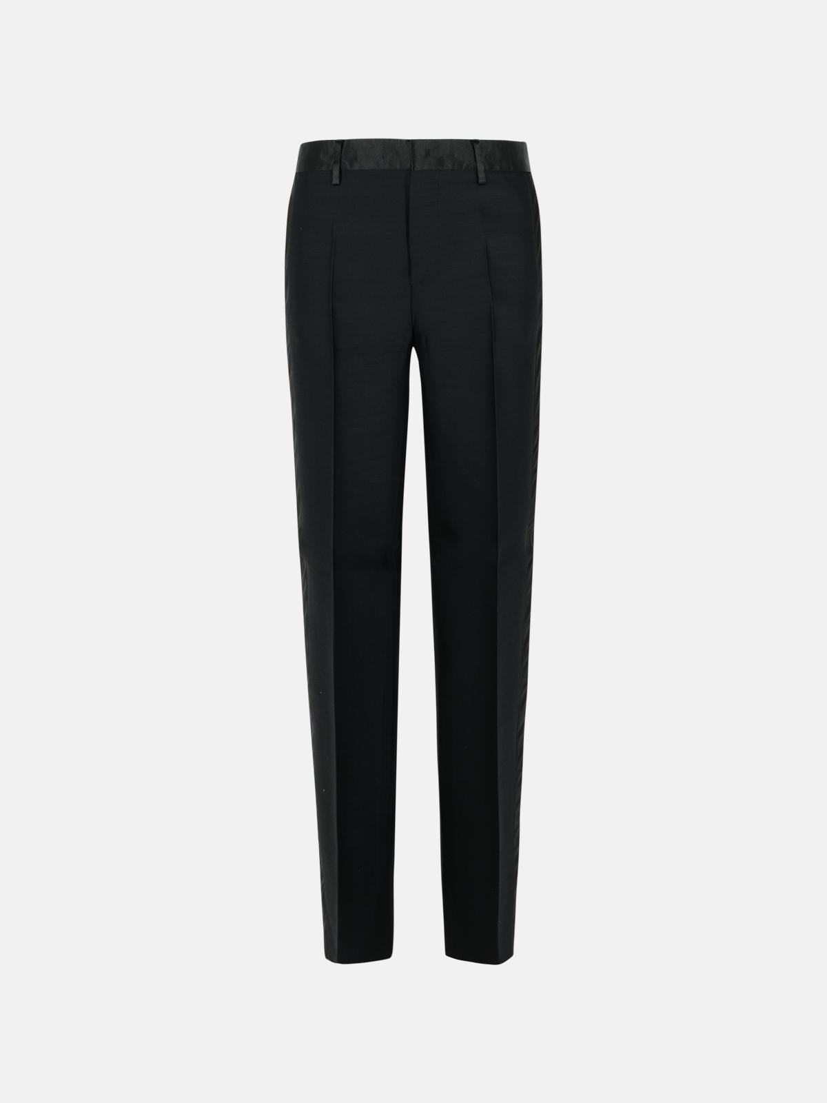 DAISY' VIRGIN WOOL BLEND PANTS - 1
