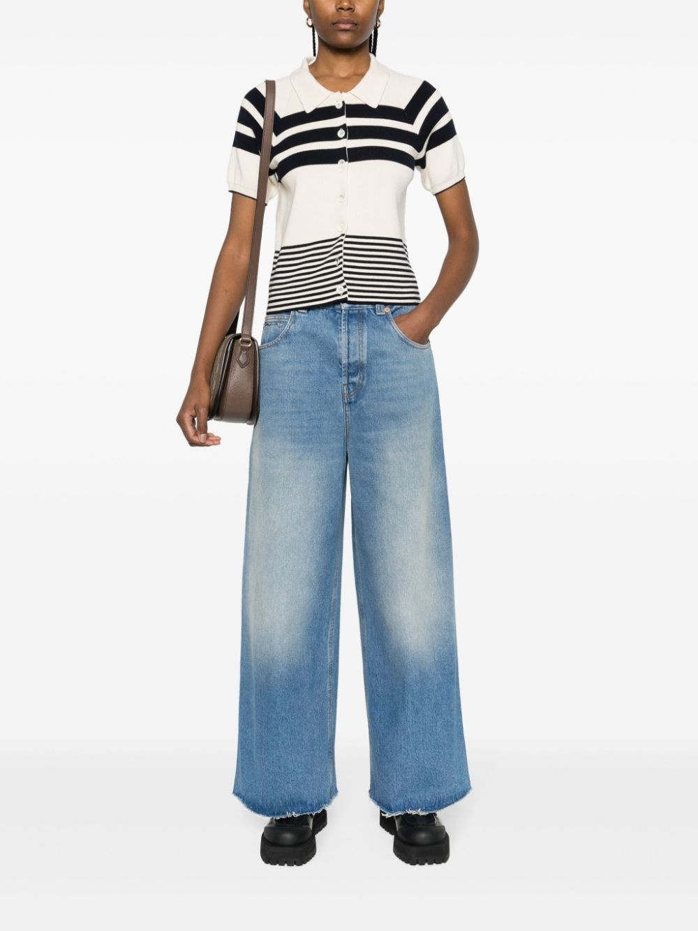 wide-leg jeans - 2