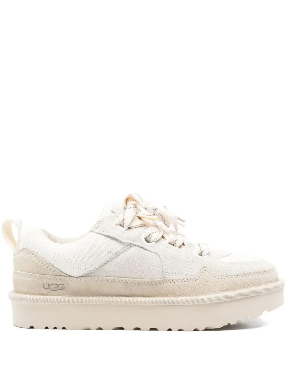 LOWMEL SNEAKERS IN MESH AND SUEDE - 1