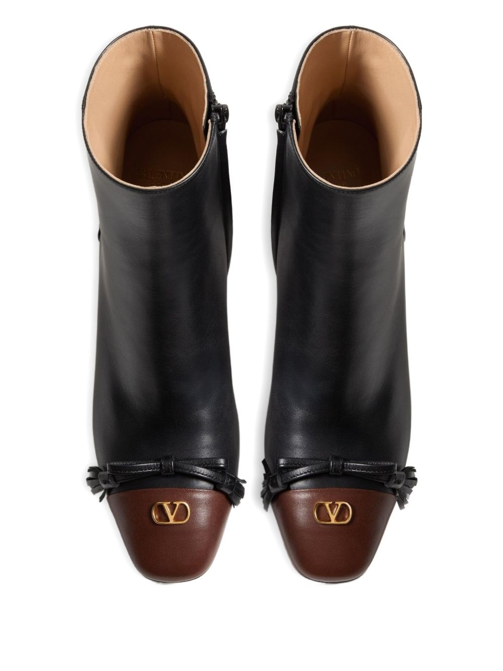 VALET DU ROI KIDSKIN LEATHER ANKLE BOOT 60MM - 4