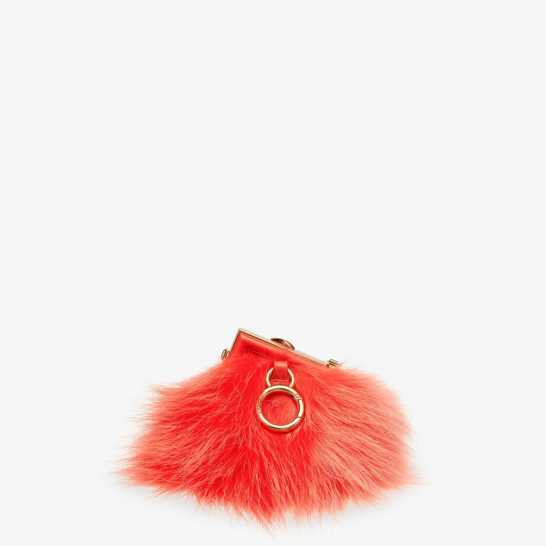 Red fur charm - 3