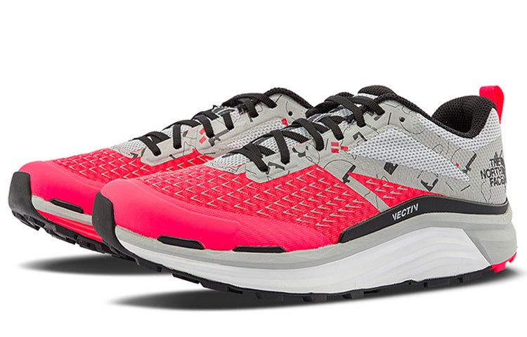 (WMNS) THE NORTH FACE Vectiv Enduris II Trail Running Shoes 'Tnf White Trail Marker Print with Brill - 3