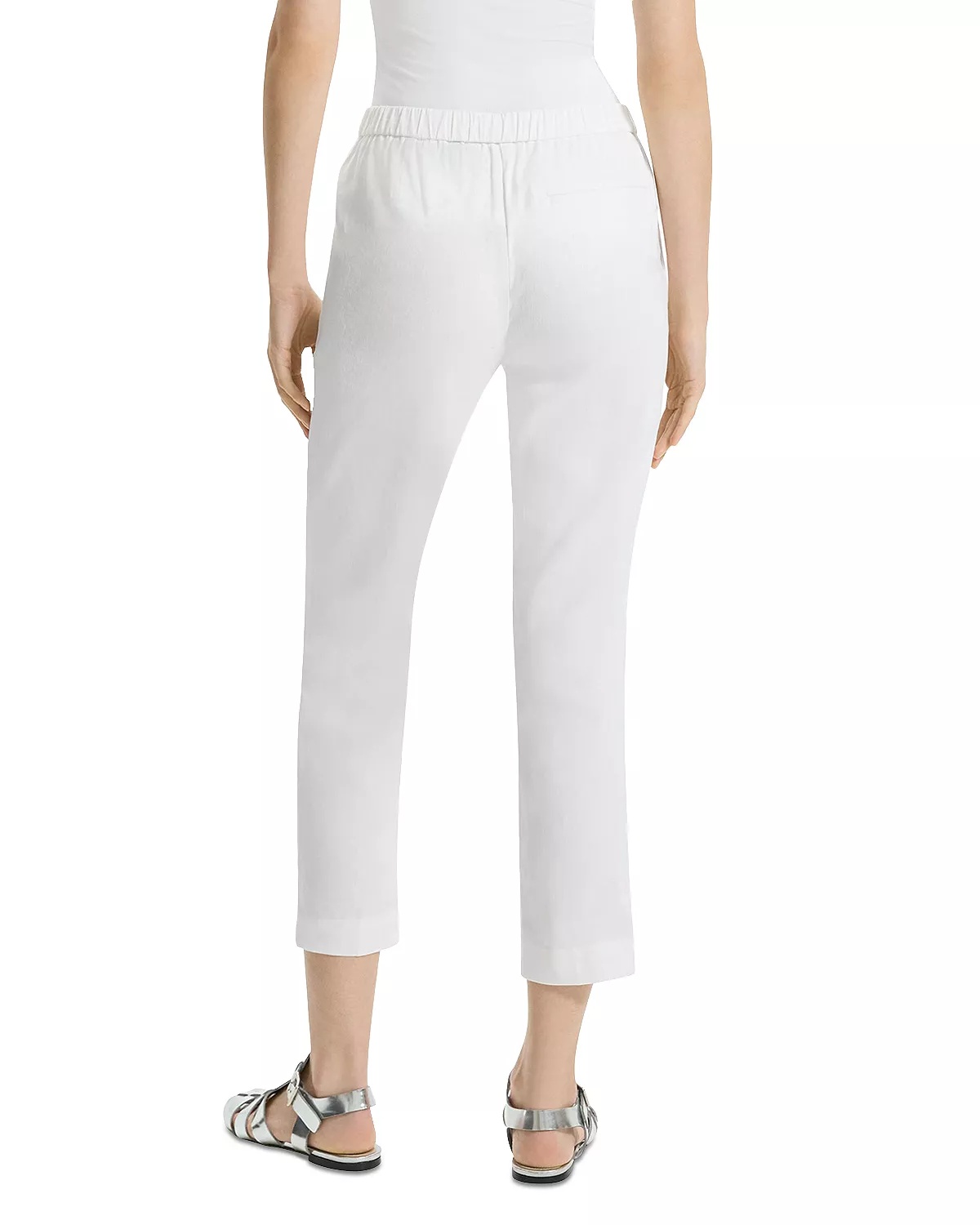 Treeca Slim Cropped Trousers - 3