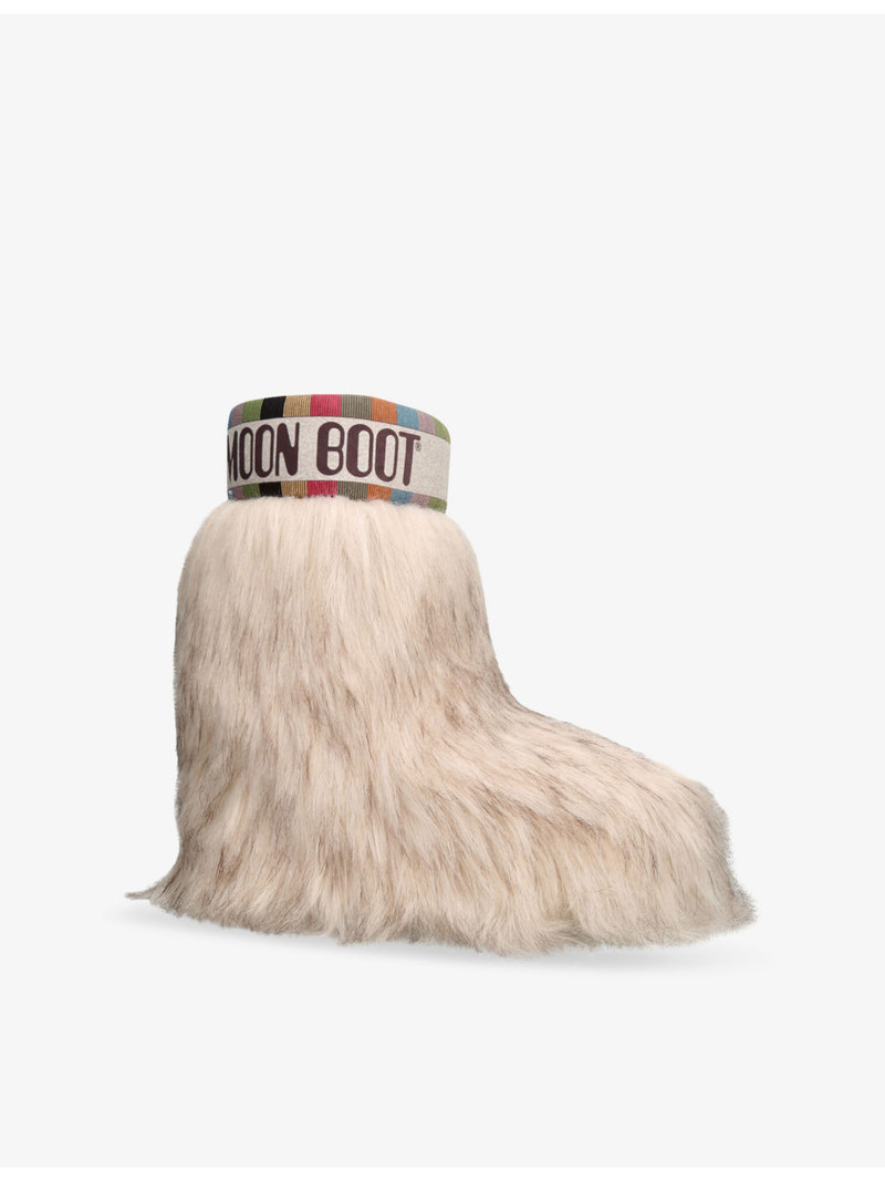 MOON BOOT Icon Yeti faux-fur snow boots outlook