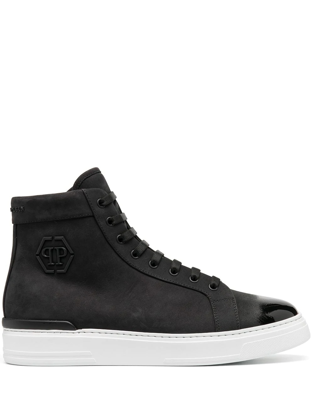 logo hi-top sneakers - 1