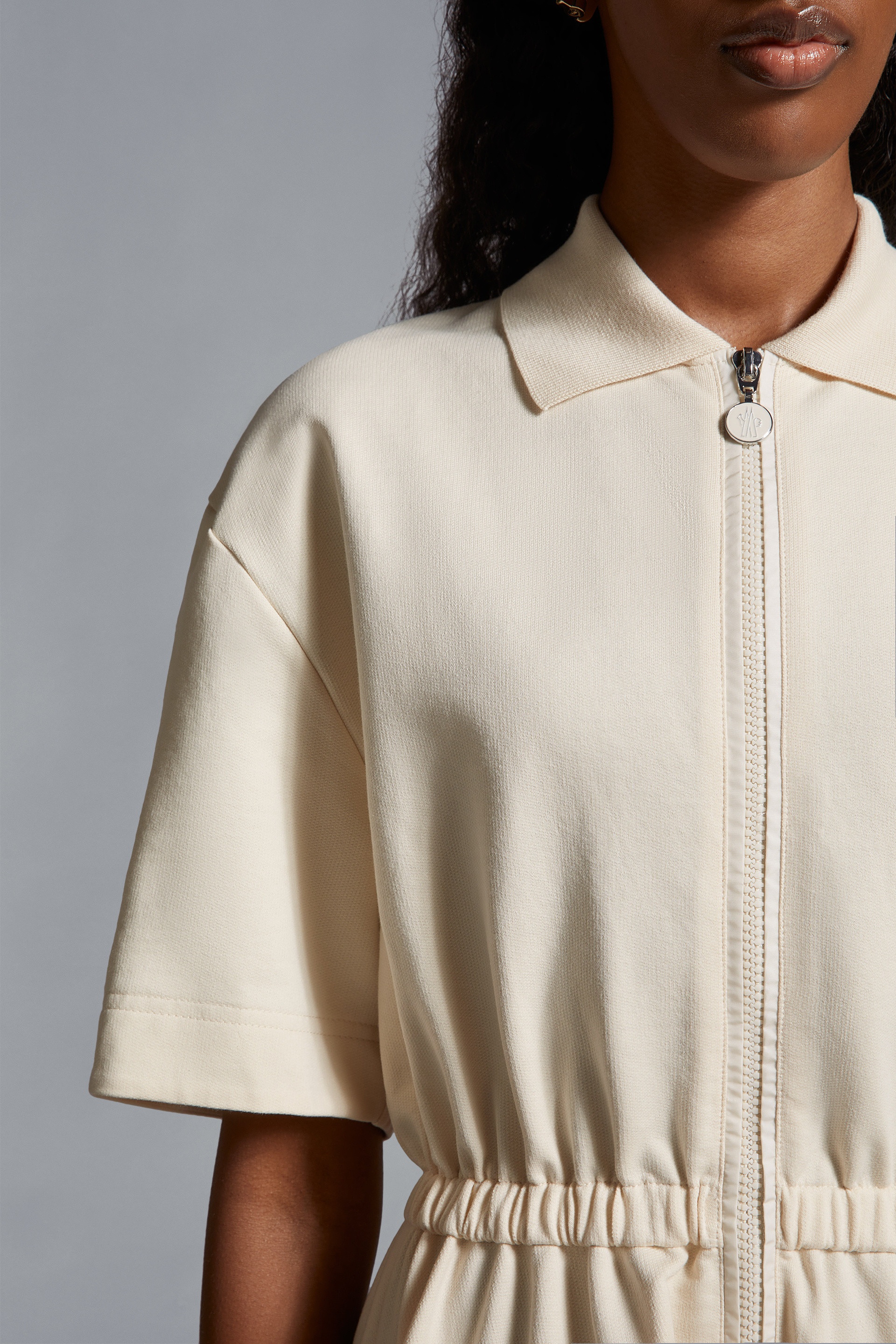 ♪直営店♪Moncler Polo Midi Dress Moncler Polo Shirt Dress | REVERSIBLE