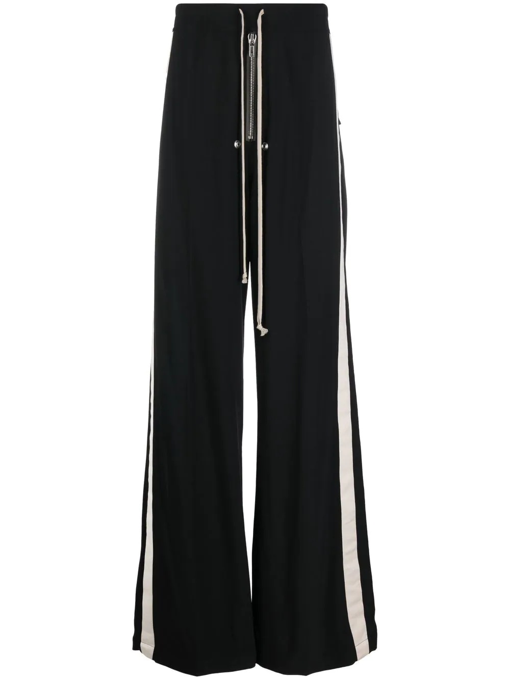 side-stripe drawstring trousers - 1