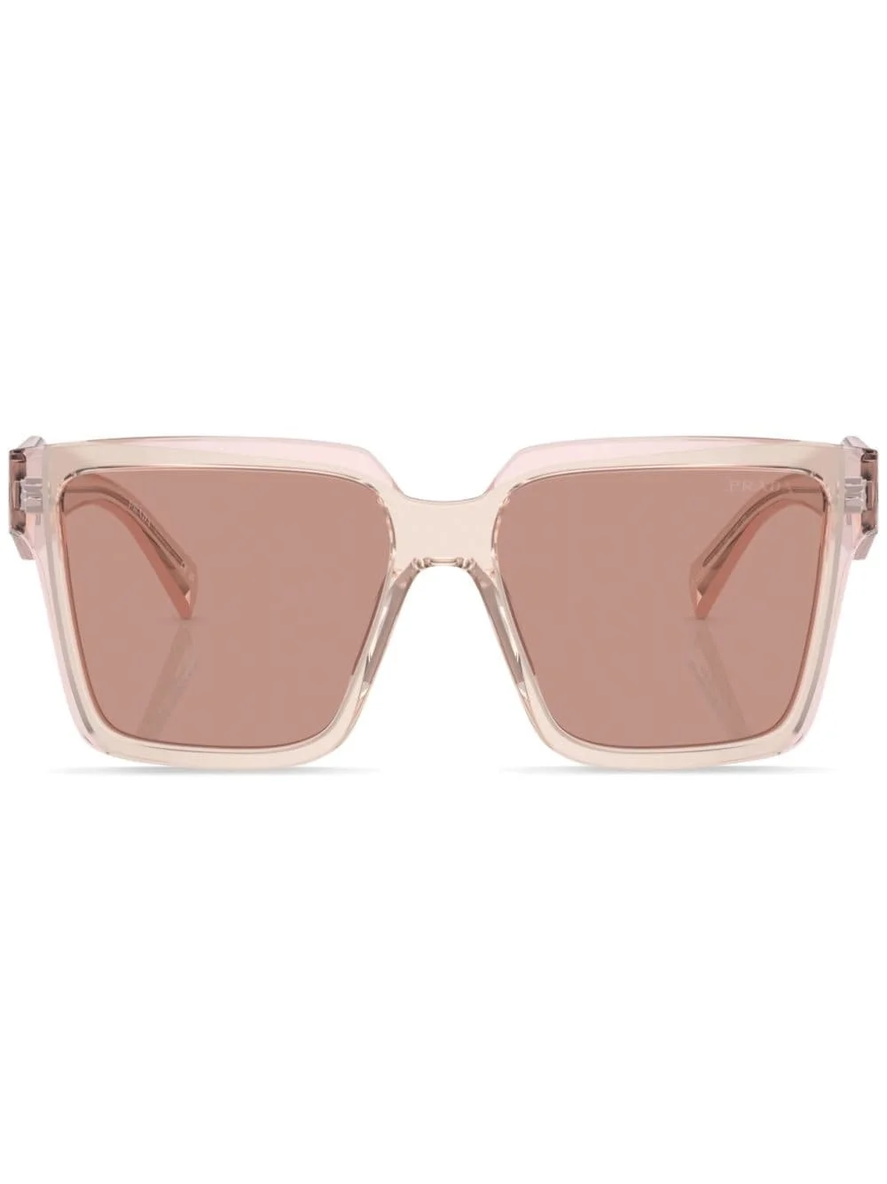 square-frame tinted sunglasses - 1