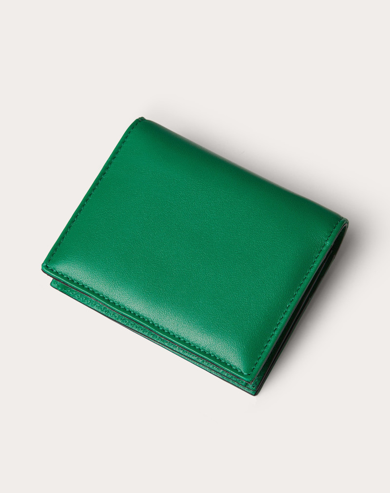 SMALL NAPPA ROMAN STUD WALLET 3