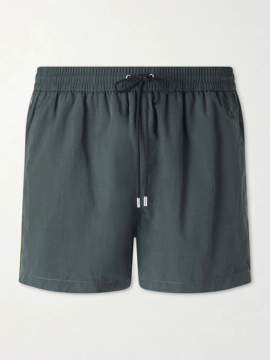 Straight-Leg Short-Length Recycled Swim Shorts - 1
