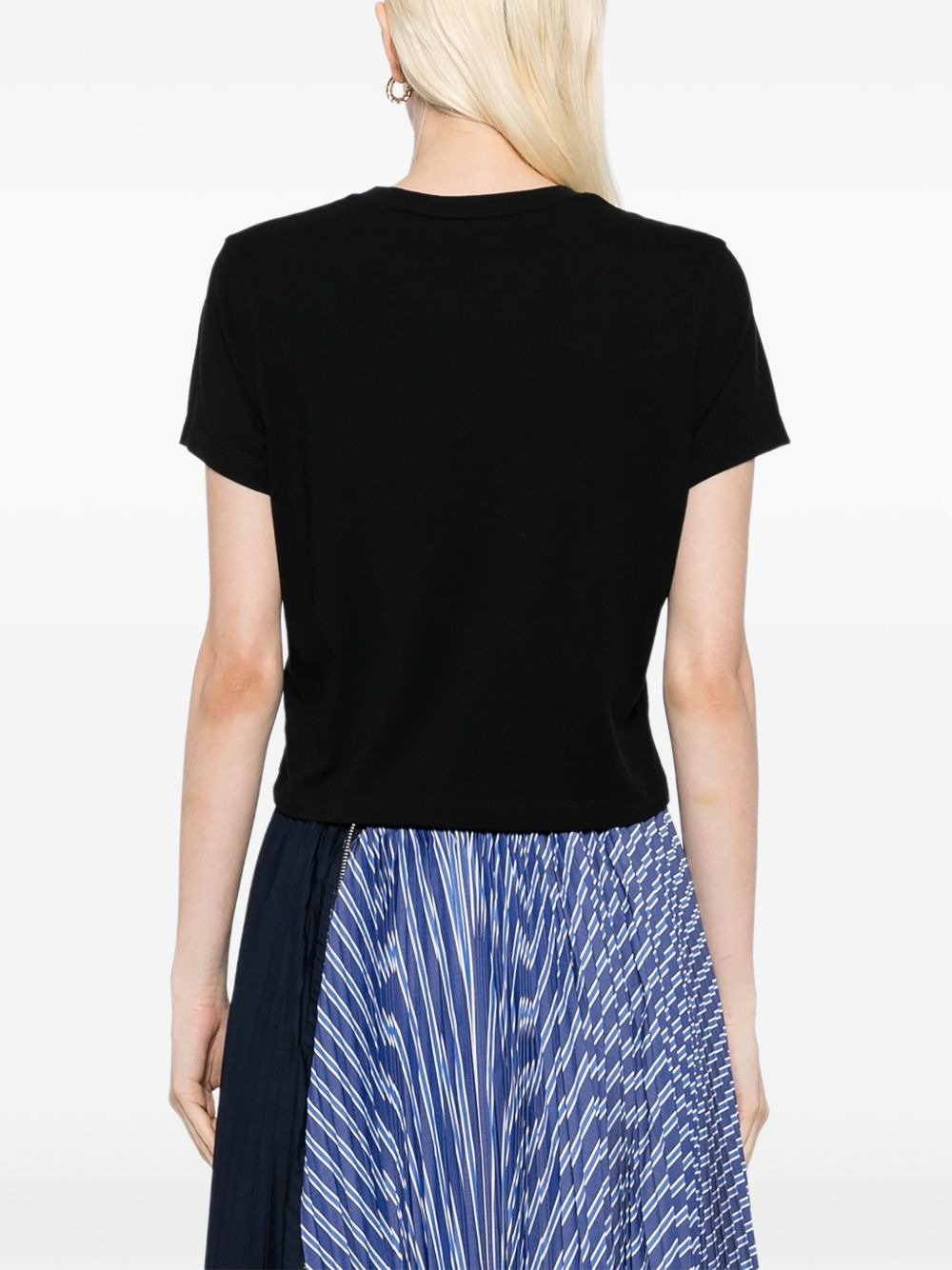 embroidered-logo t-shirt - 4