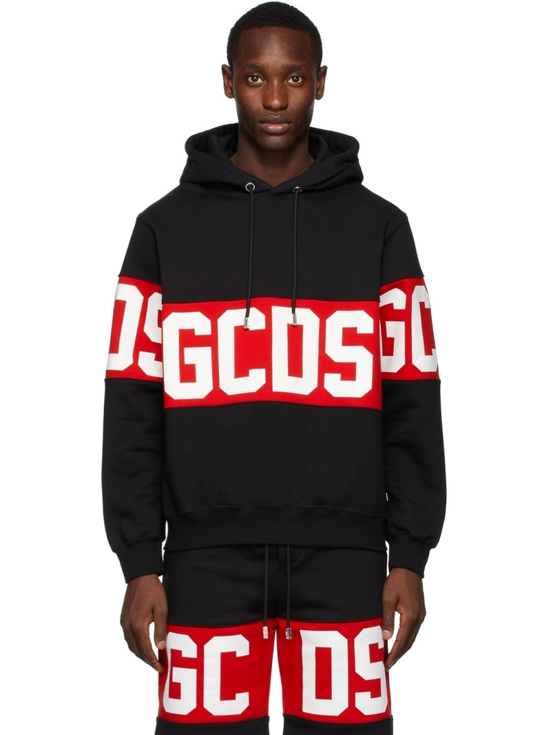 Black Logo Band Hoodie - 1