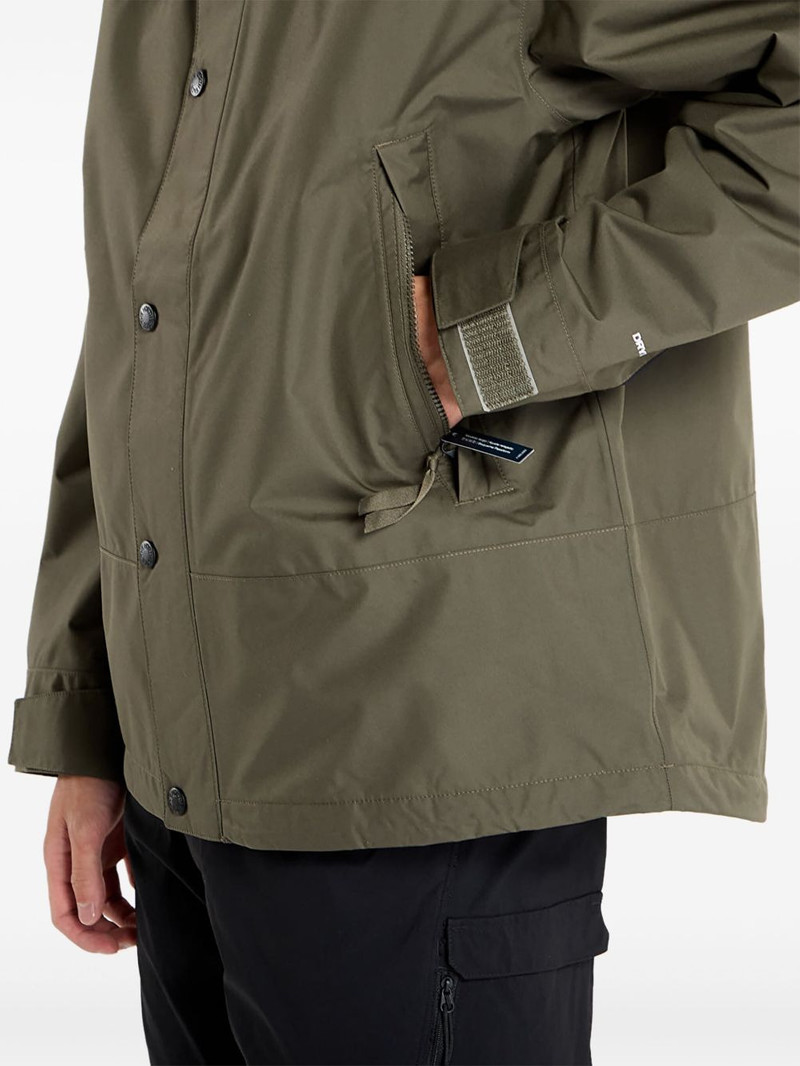 embroidered-logo jacket 3