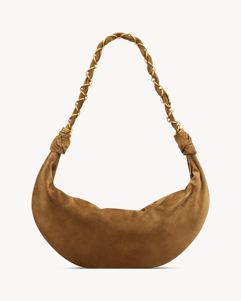SAINT LAURENT AMALIA HOBO IN SUEDE outlook