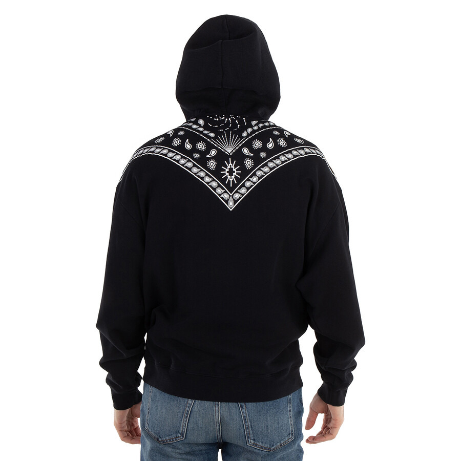 Marcelo Burlon Bandana-Embroidered Drawstring Hoodie - 5
