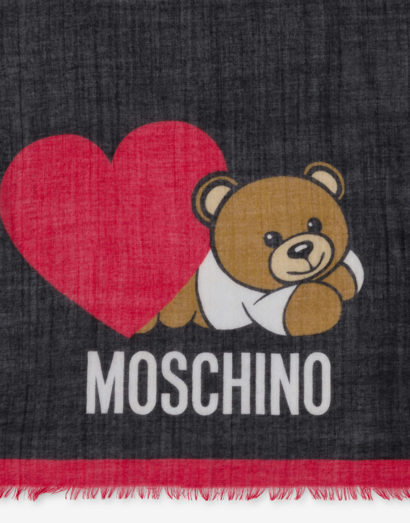 LOVELY TEDDY BEAR WOOL STOLE 3