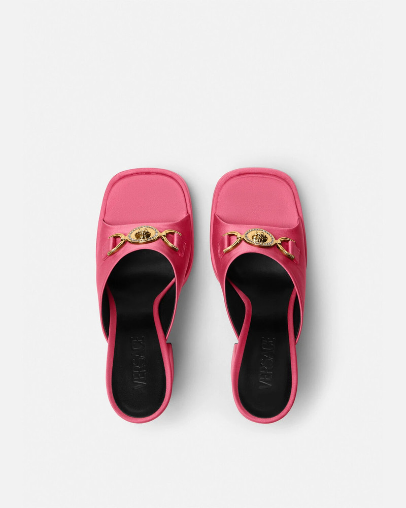 Medusa '95 Satin Platform Mules 3