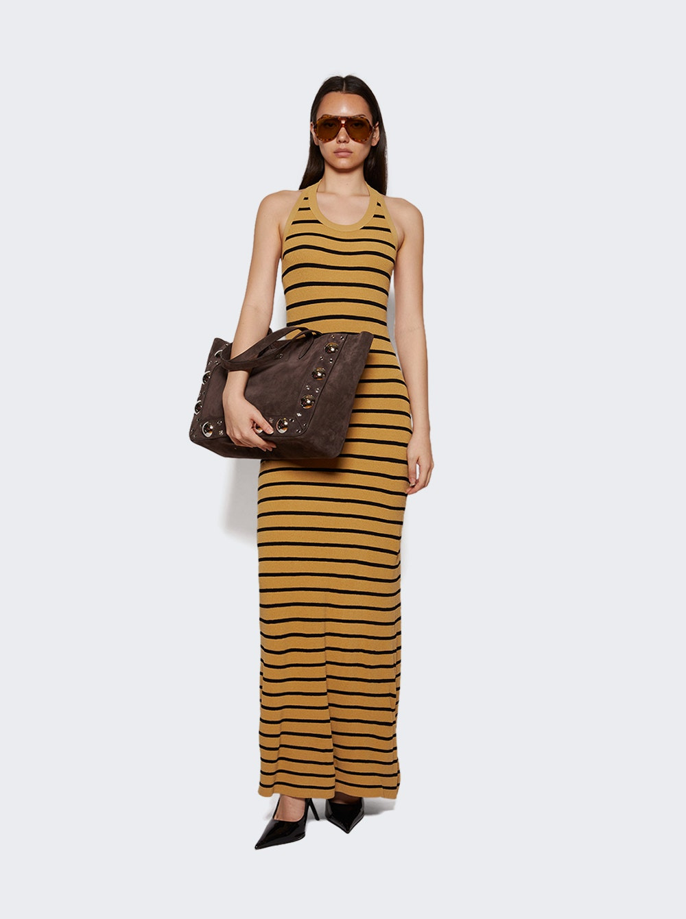 Meryl Dress Khaki - 5