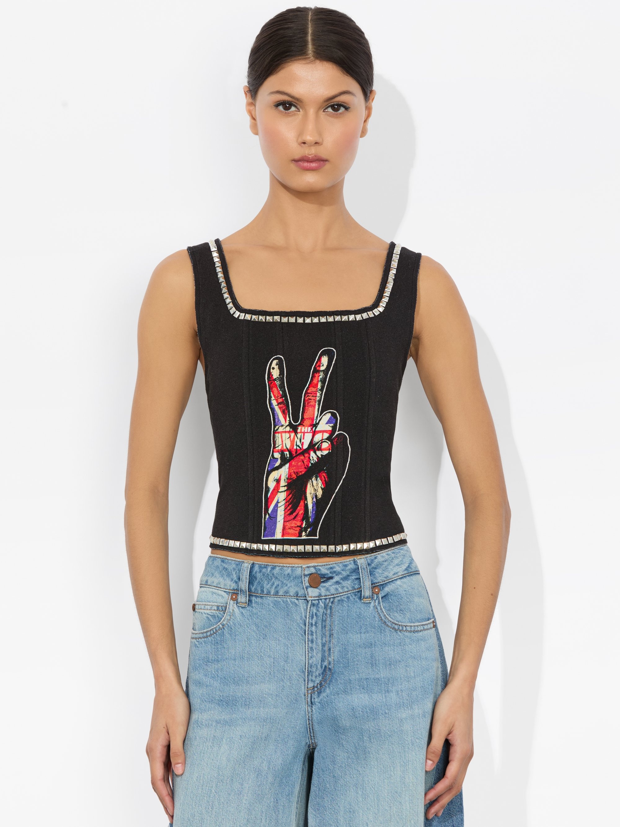 BRESLIN BAND TEE CORSET - 2