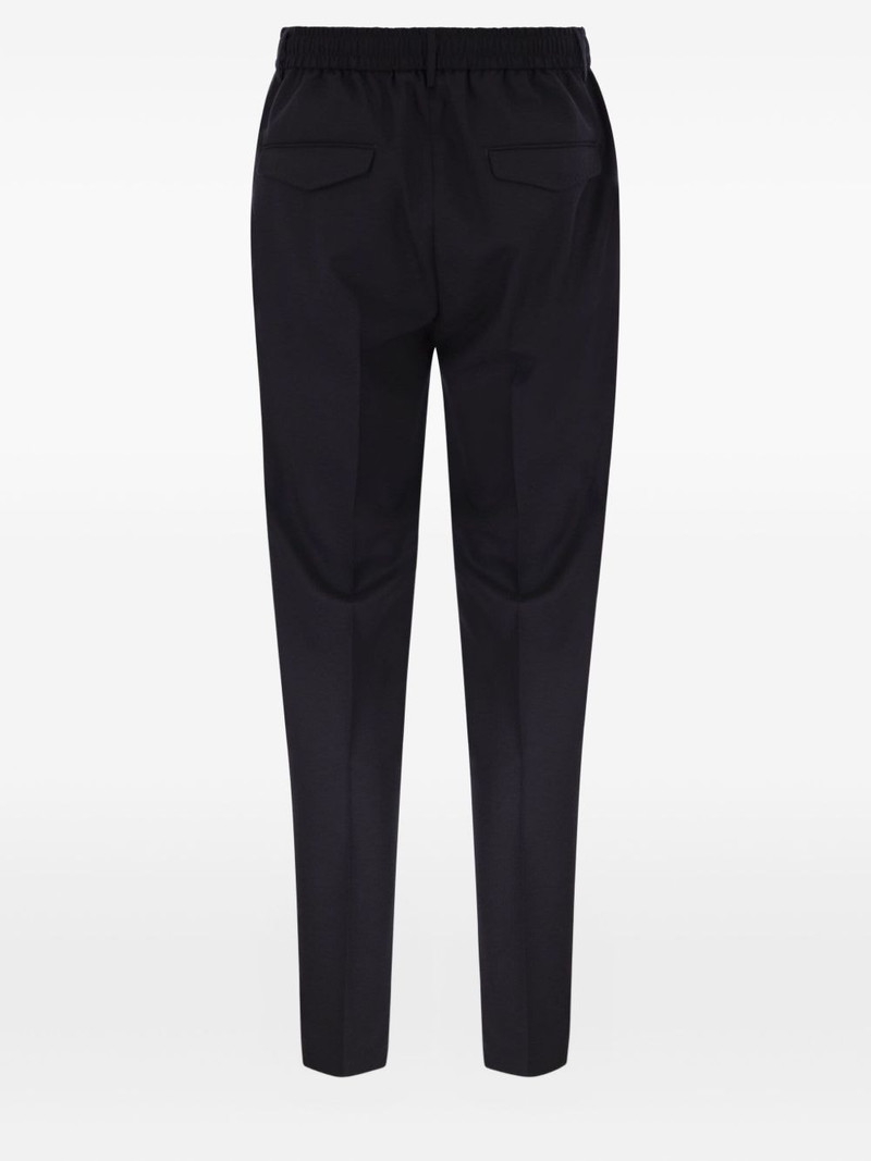 PESERICO pleat-detail drawstring-waist trousers outlook