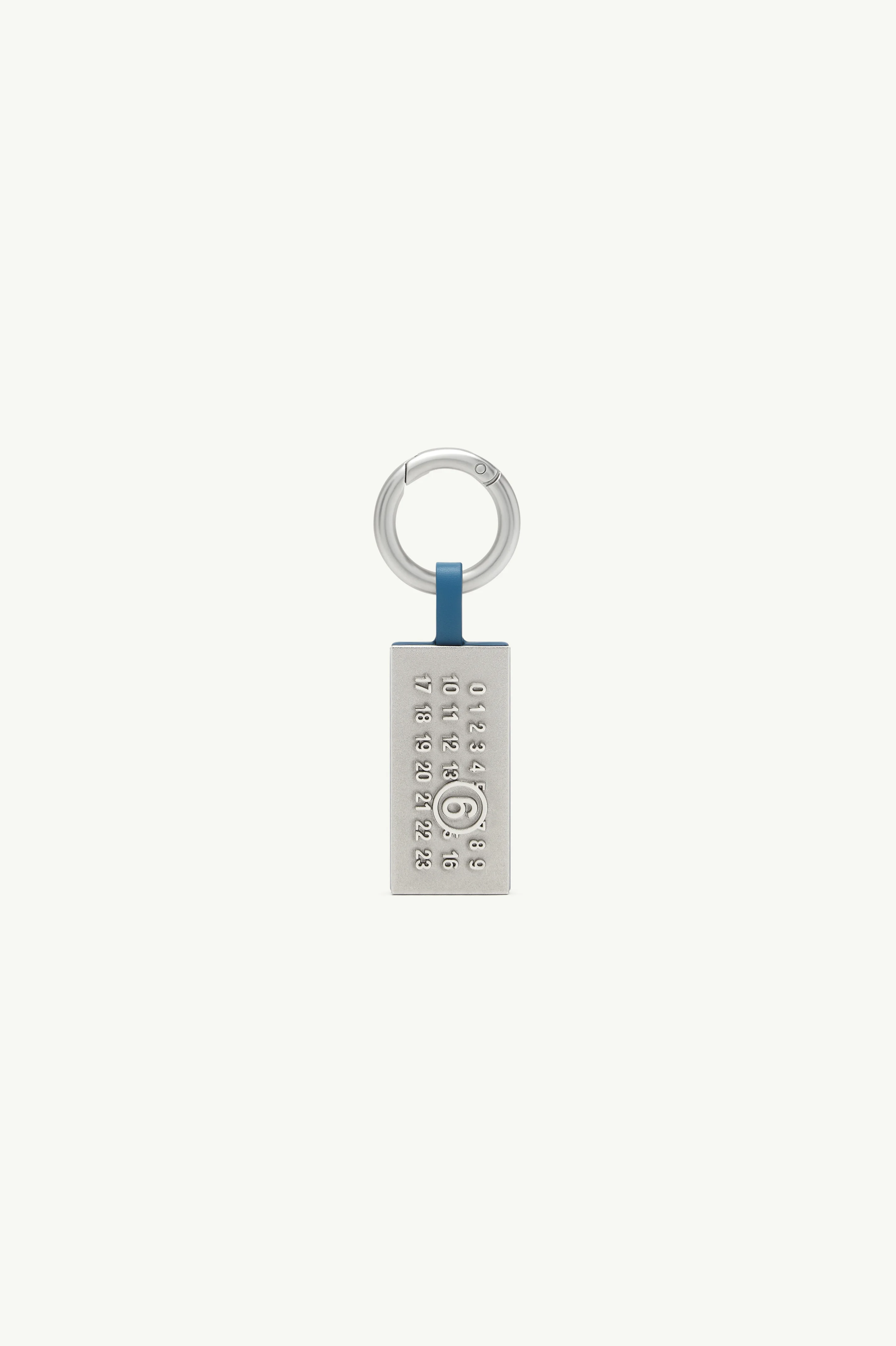 Numeric Plaque Bag Charm - 1
