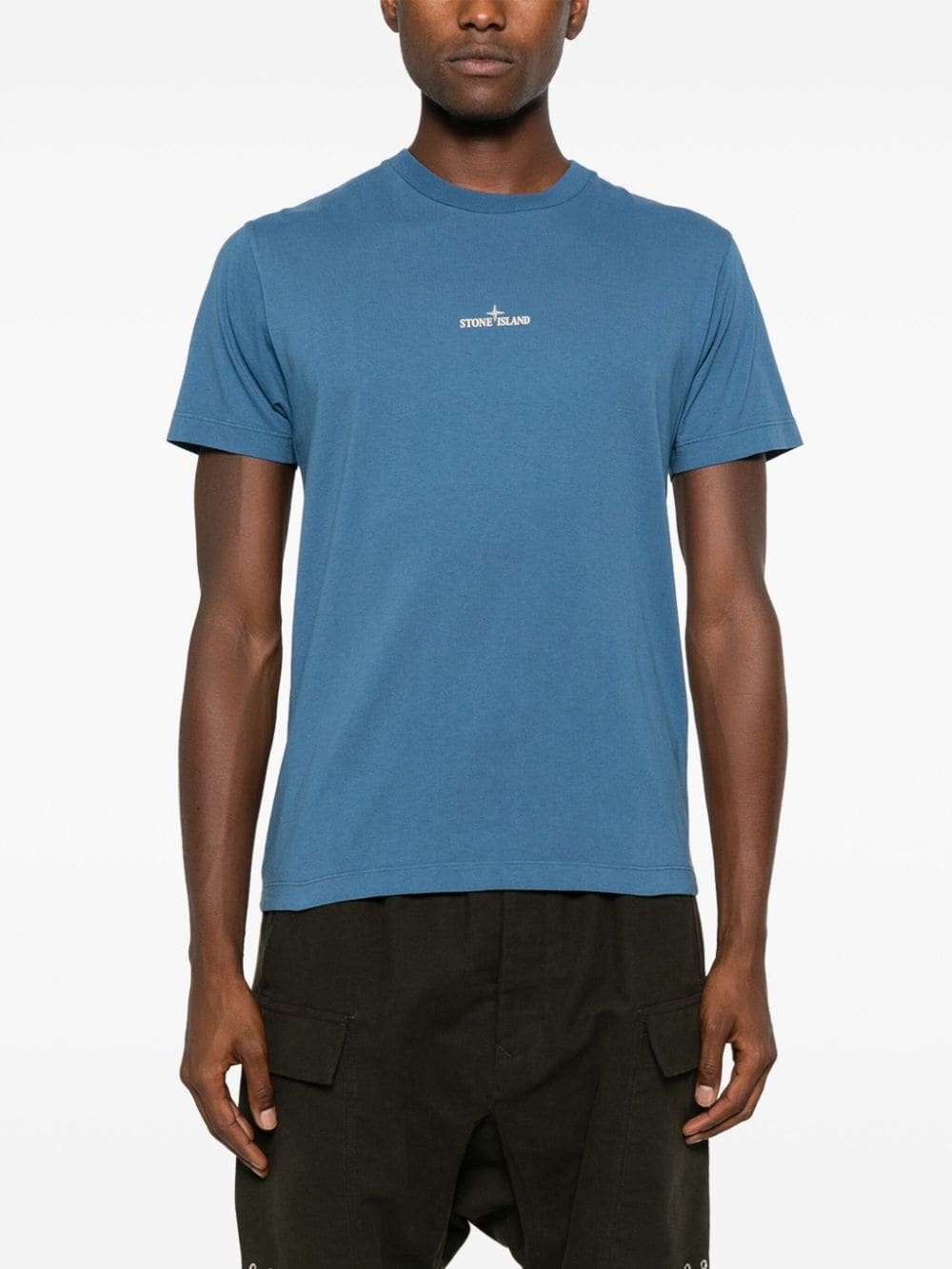 logo-print T-shirt - 3