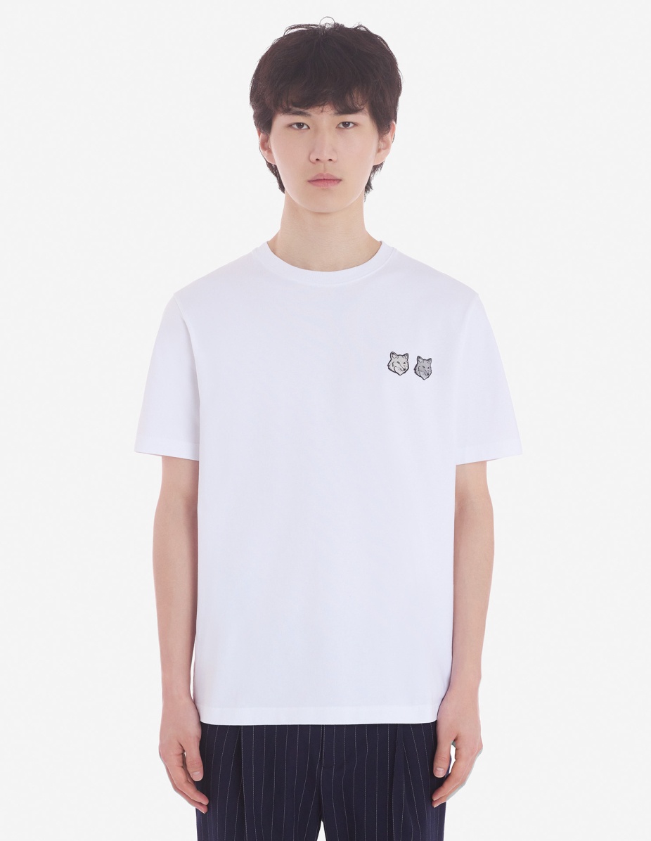 DOUBLE BOLD FOX HEAD PATCH COMFORT TEE SHIRT - 3