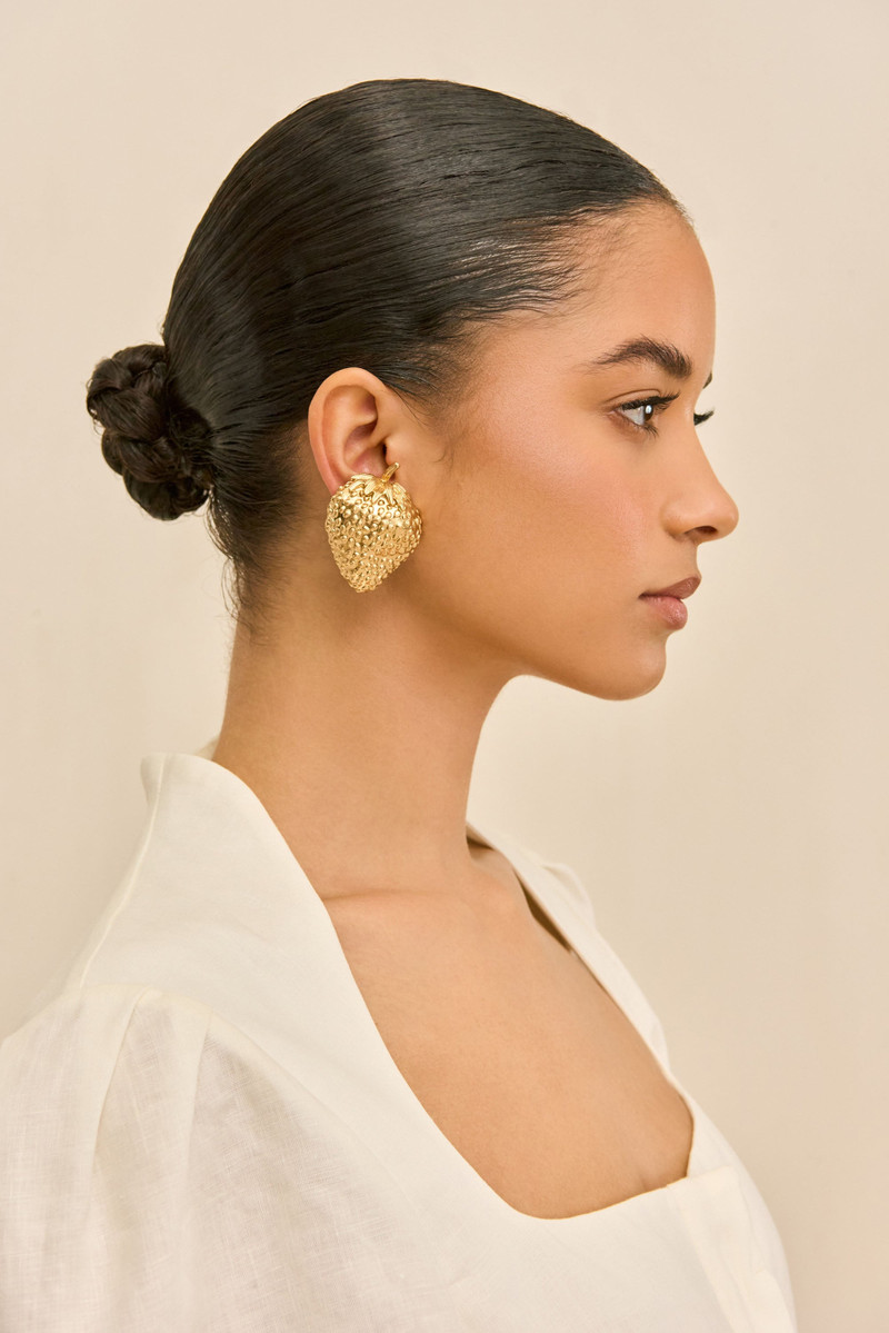 STRAWBERRY EARRING 1