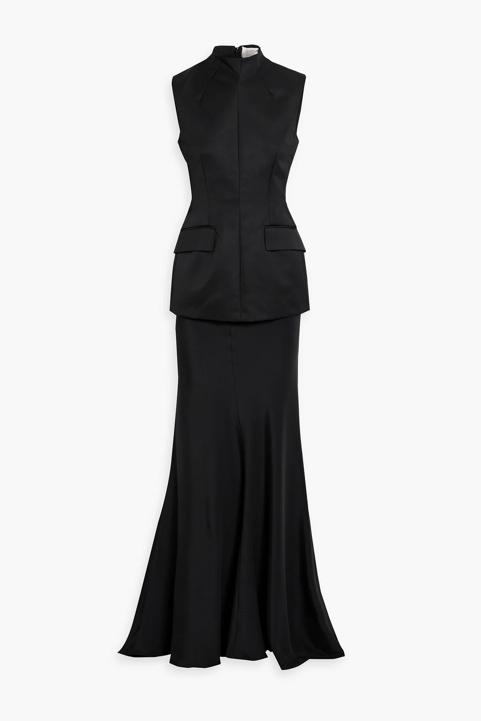 Cileno layered cotton-blend gown - 1