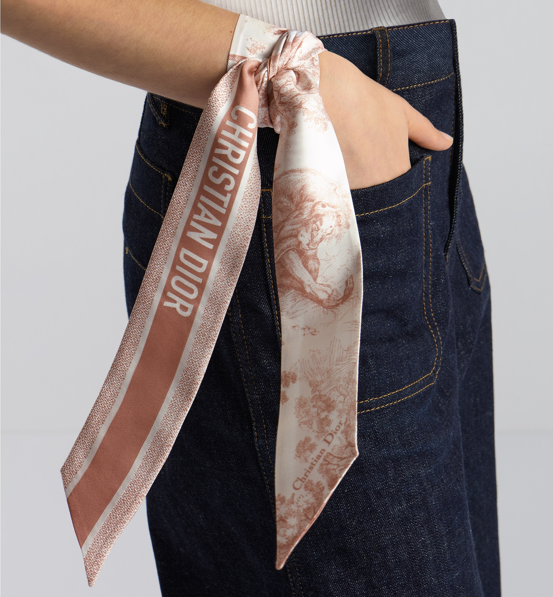 Toile de Jouy Sauvage Mitzah Scarf - 2