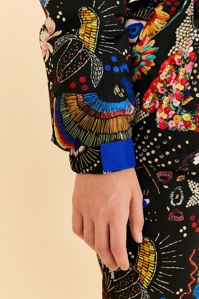 Black Borogodo Ski Jacket 6