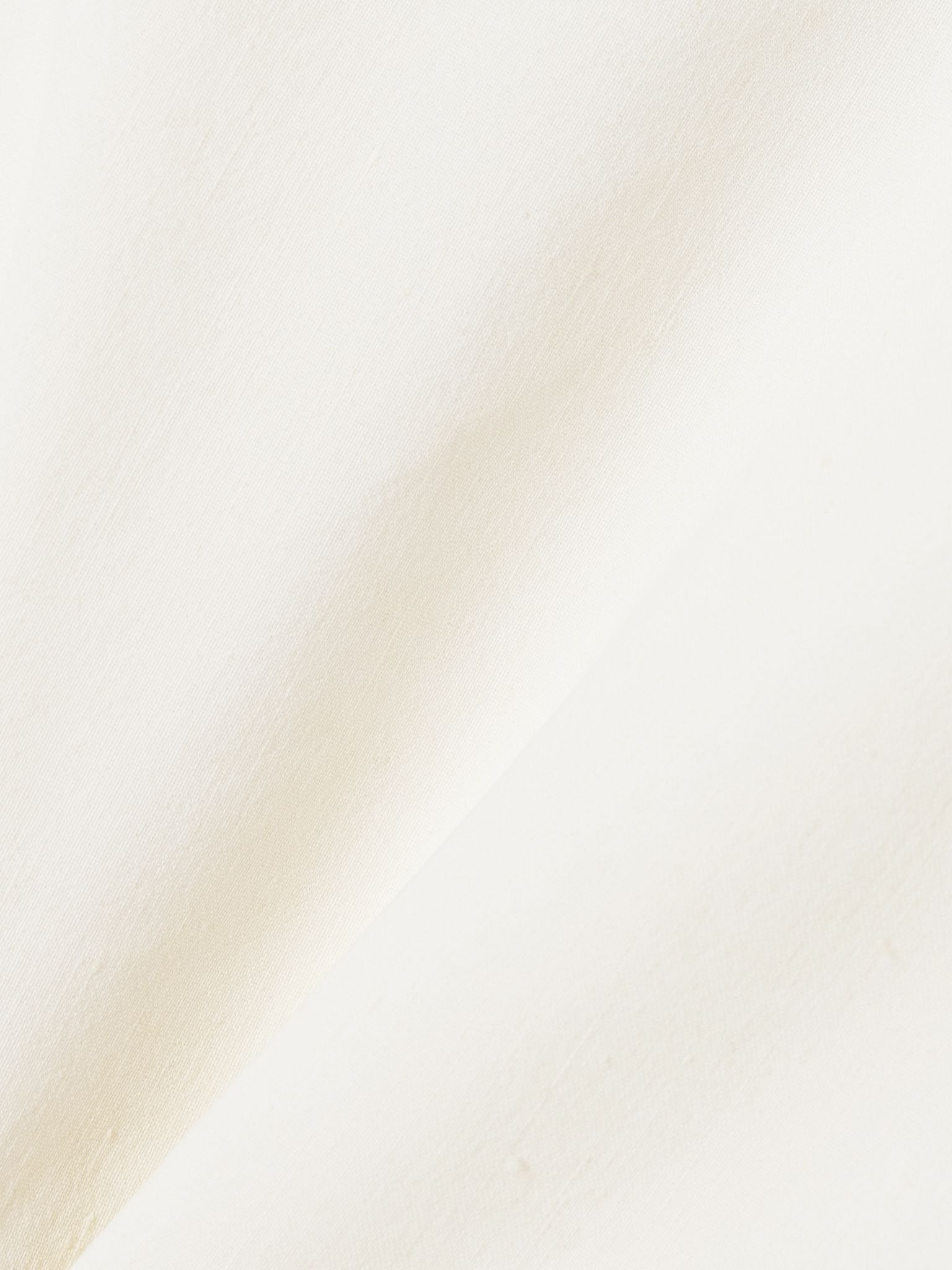 Asa linen-blend wrap top Ivory - 4