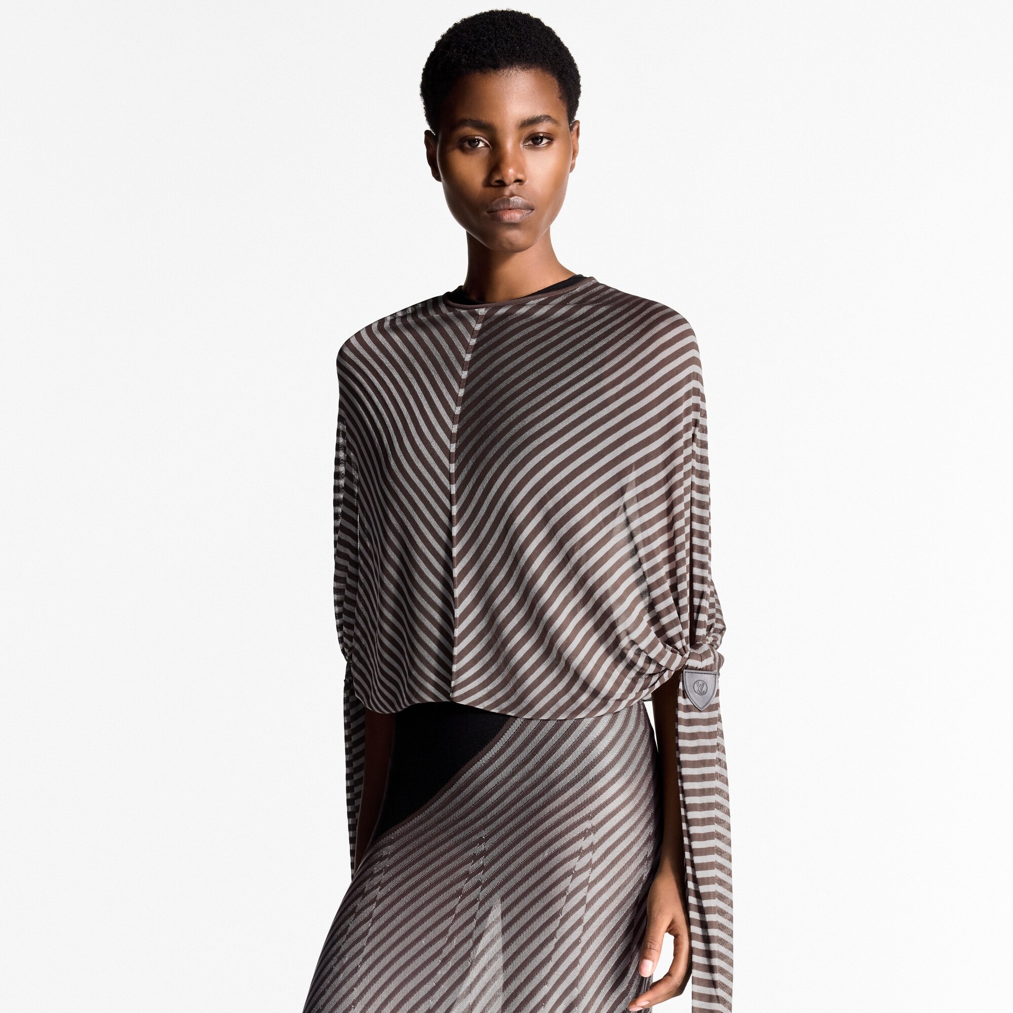 Striped Side-Tie Top - 5