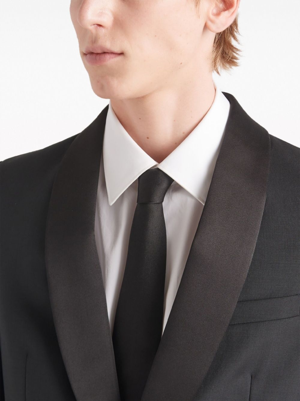 single-breasted wool-mohair tuxedo - 4