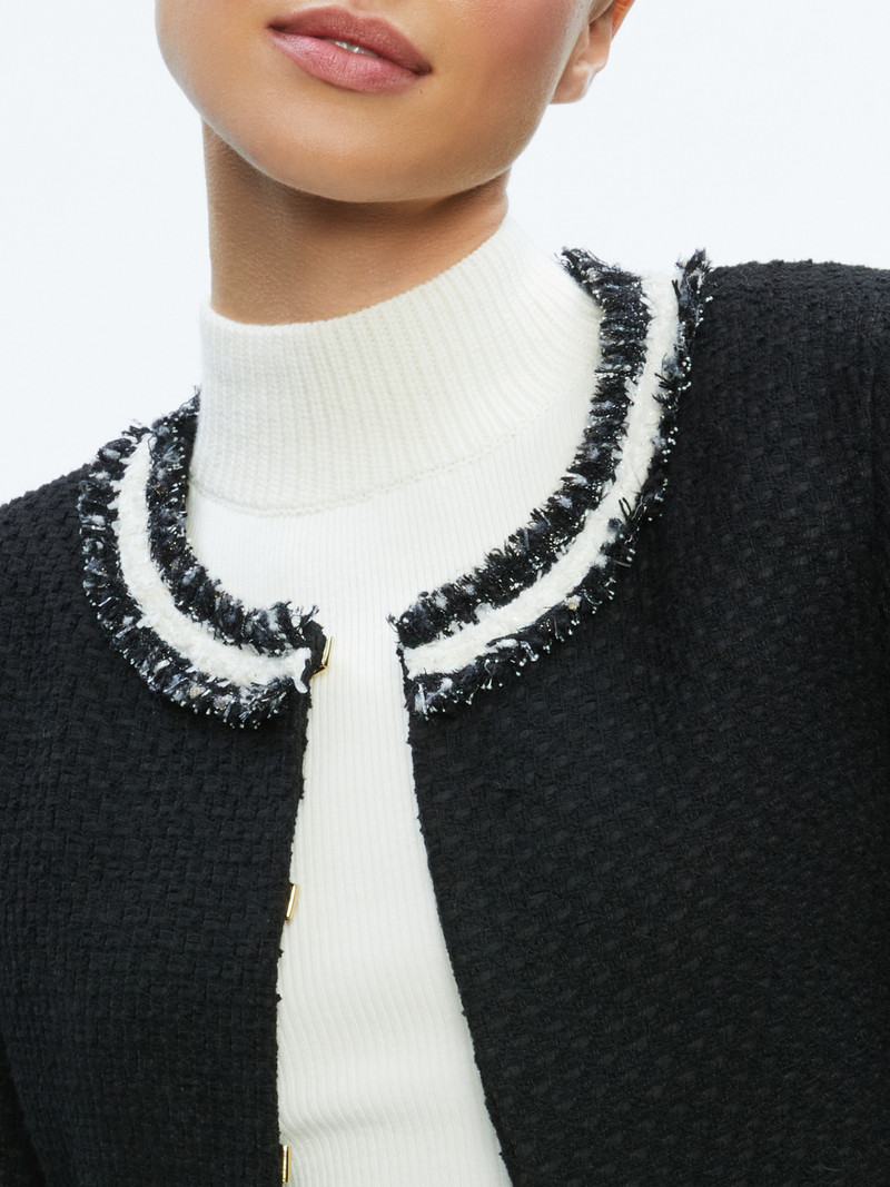 KIDMAN TWO-FER TWEED JACKET 5